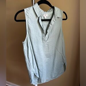 J. Crew collared tank top